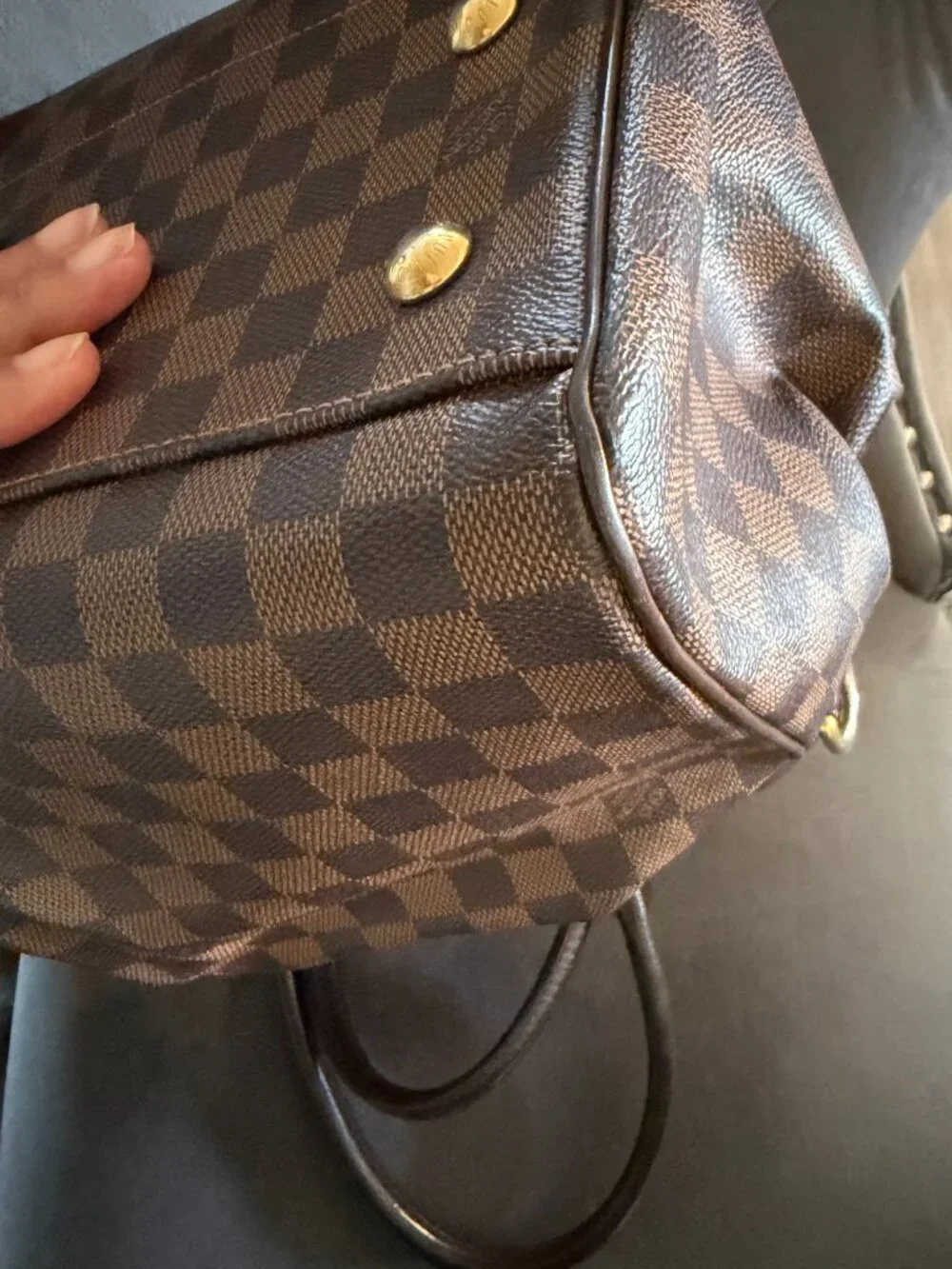 Louis Vuitton Damier Ebene Trevi GM Satchel